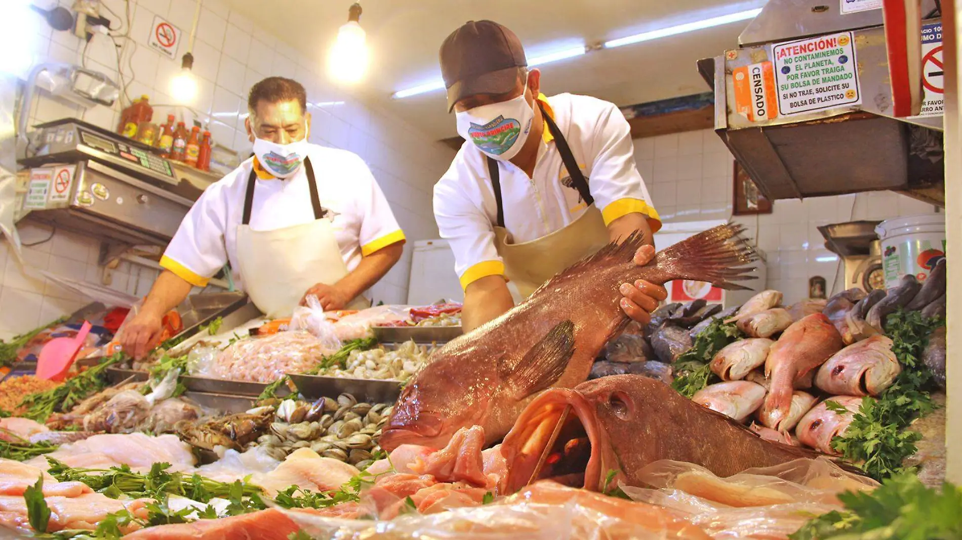 vendedores de pescado